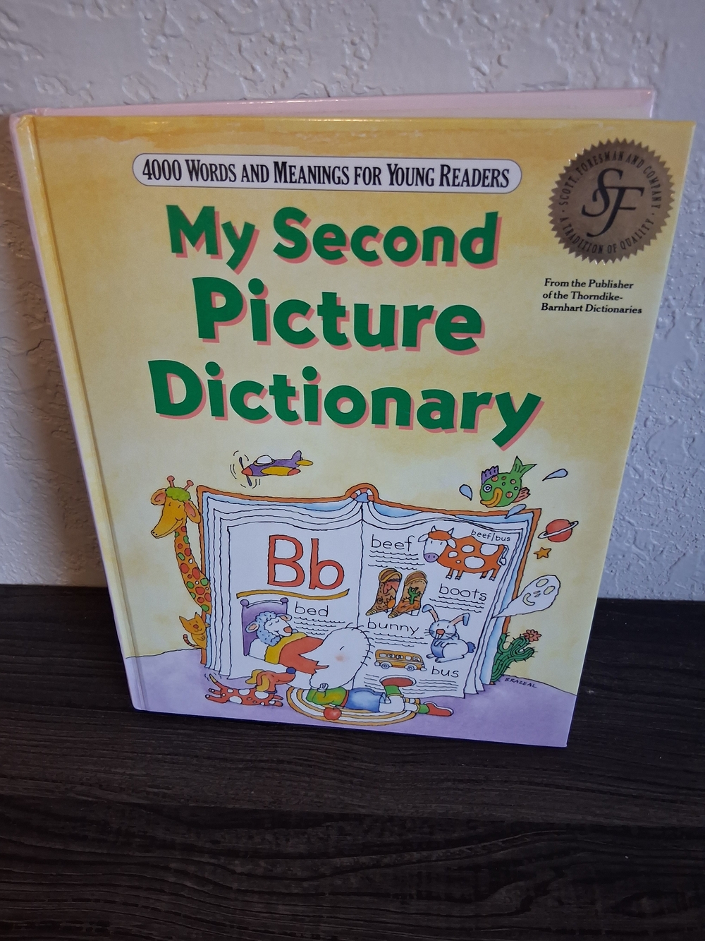 Scott Foresman My Second Picture Dictionary Hardcover Book 4000 Words